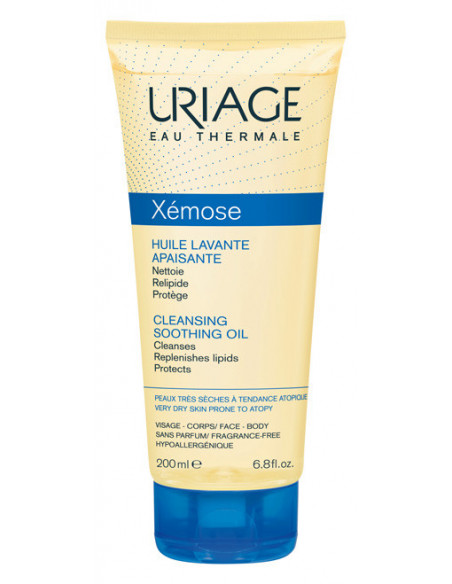 URIAGE XEMOSE OLIO DETERGENTE LENITIVO 200ML - Clubfarma