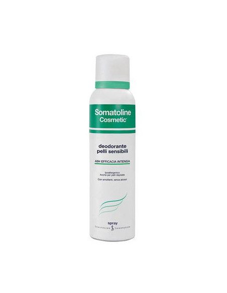 SOMATOLINE DEODORANTE PELLI SENSIBILI SPRAY 150ML - Clubfarma