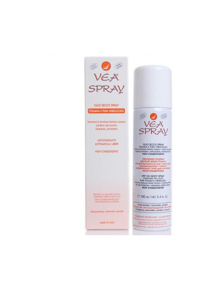 Vea spray olio secco emolliente ecologico con vitamina E 100ml