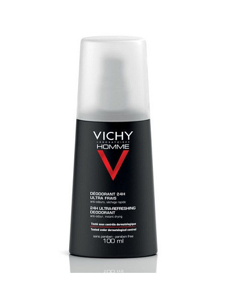 VICHY HOMME DEODORANTE 100ML - Clubfarma