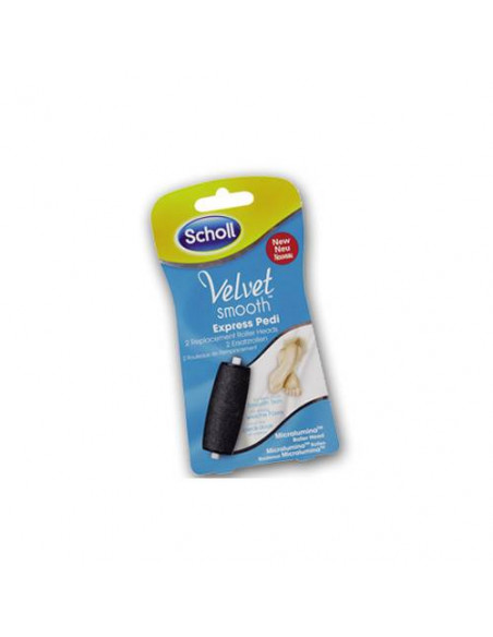 Scholl Velvet Soft con cristalli di diamanti 2 ricariche