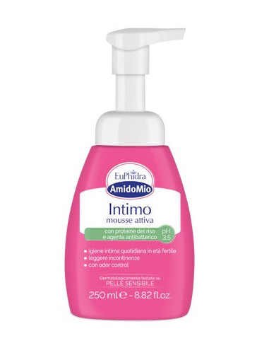 Euphidra AmidoMio intimo mousse attiva in caso di alterazioni 250ml