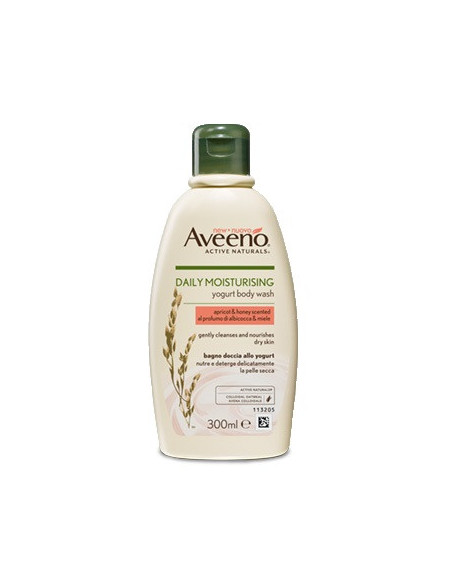 AVEENO BAGNO DOCCIA ALBICOCCA&MIELE 300ML - Clubfarma