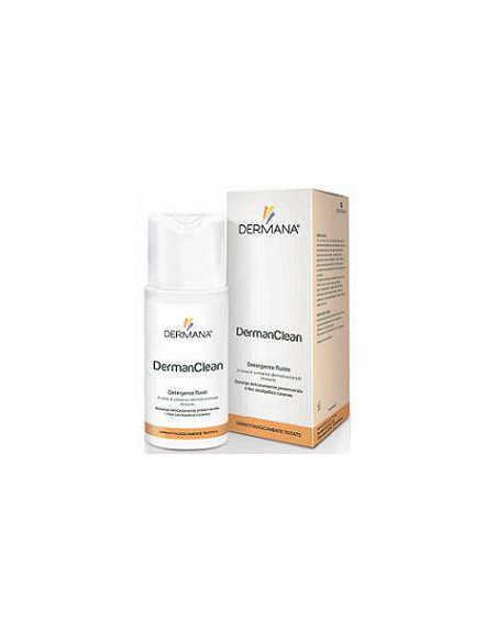 DERMANCLEAN DETERGENTE FLUIDO 250ML - Clubfarma