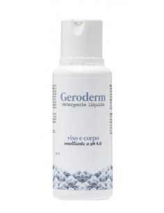 GERODERM DETERGENTE LIQUIDO VISO CORPO PH 4,5 200ML - Clubfarma