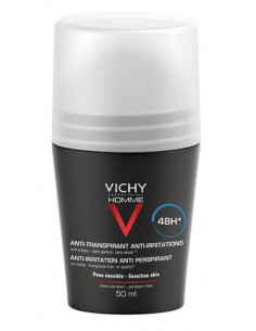 VICHY HOMME DEODORANTE ROLL-ON 50ML - Clubfarma