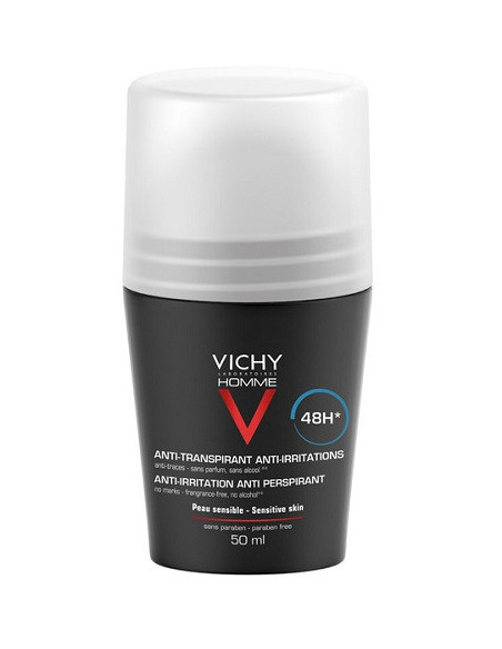 VICHY HOMME DEODORANTE ROLL-ON 50ML - Clubfarma