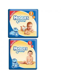 HUGGIES UNISTAR 4 7 18KG 18PZ