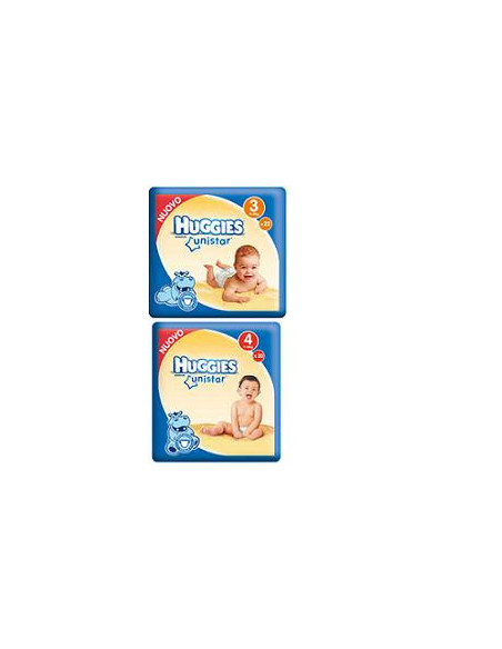 HUGGIES UNISTAR 4 7 18KG 18PZ