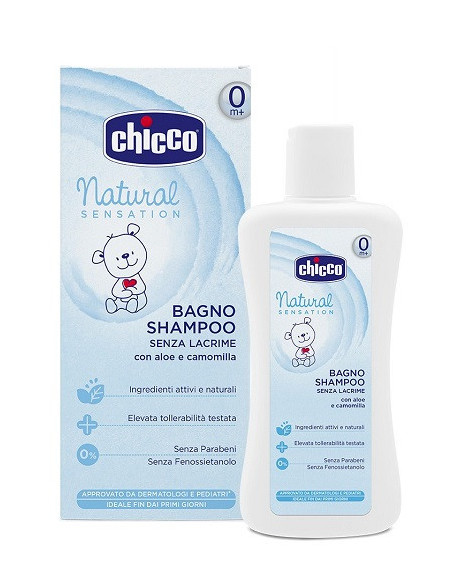 CHICCO NATURAL SENSATION BAGNO SHAMPOO 500ML - Clubfarma