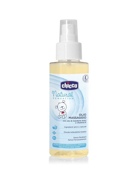 CHICCO NATURAL SENSATION OLIO MASSAGGIO - Clubfarma