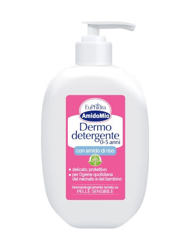 Euphidra AmidoMio dermo detergente 0-5 anni delicato e protettivo 400ml