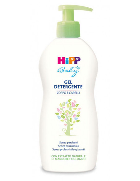 HIPP BABY GEL DETERGENTE CORPO & CAPELLI 400ML - Clubfarma