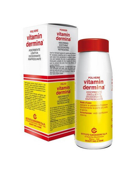 VITAMINDERMINA POLVERE DEODORANTE 100G - Clubfarma