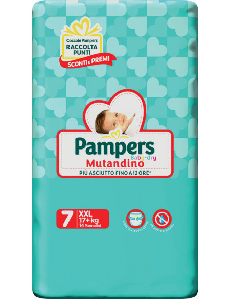 PAMPERS BD MUTANDA XXL 14PZ