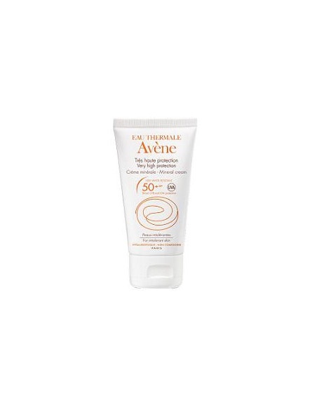 AVENE CREMA SOLARE PER PELLI INTOLLERANTI SPF50+ 50ML - Clubfarma