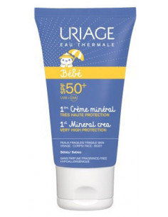 URIAGE - PREMIERE CREME MINERALE SPF50+ VISO BIMBI 50ML - Clubfarma