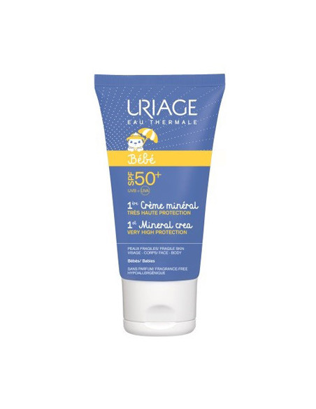 URIAGE - PREMIERE CREME MINERALE SPF50+ VISO BIMBI 50ML - Clubfarma