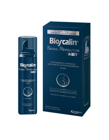 BIOSCALIN SIGNAL REVOLUTION MEN TRATTAMENTO ANTICADUTA 75ML - Clubfarma