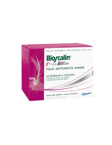 BIOSCALIN TRICOAGE 45+ ANTICADUTA 10 FIALE - Clubfarma