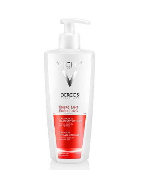 VICHY DERCOS SHAMPOO ENERGINSANT 400ML - Clubfarma