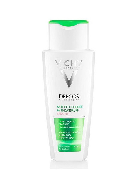 VICHY DERCOS SHAMPOO ANTIFORFORA SENSITIVE 200ML - Clubfarma