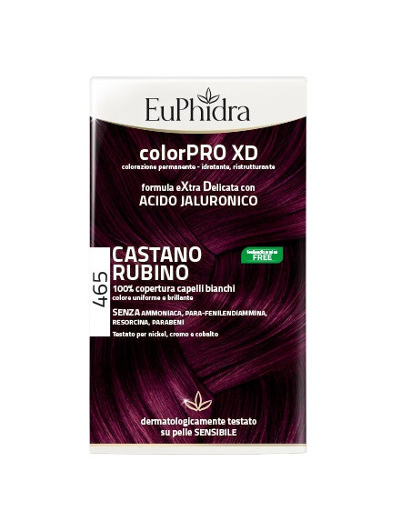 EUPHIDRA COLORPRO XD465 CASTANO RUBINO - Clubfarma