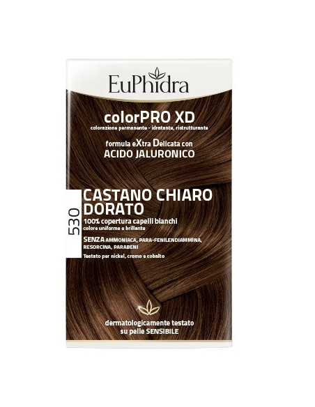 EUPHIDRA COLORPRO XD 530 CASTANO CHIARO DORATO 50ML - Clubfarma