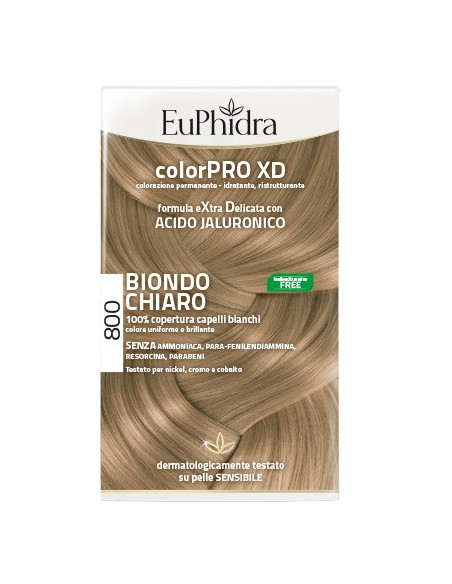 EUPHIDRA COLORPRO XD 800 BIONDO CHIARO - Clubfarma