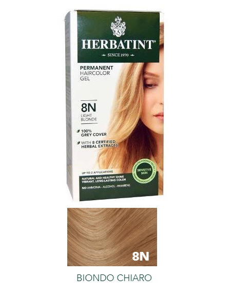 HERBATINT 8N BIONDO CHIARO 150ML - Clubfarma