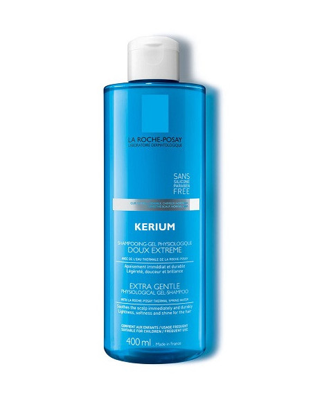 LA ROCHE-POSAY KERIUM DOUX SHAMPOO GEL 400ML - Clubfarma