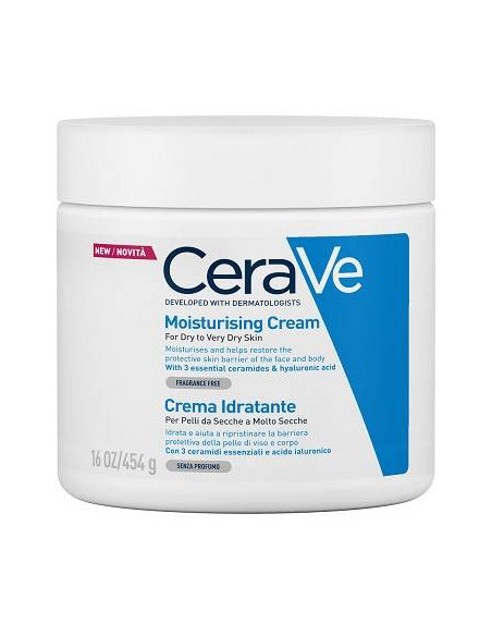 CERAVE CREMA IDRATANTE PELLE SECCA 454G - Clubfarma