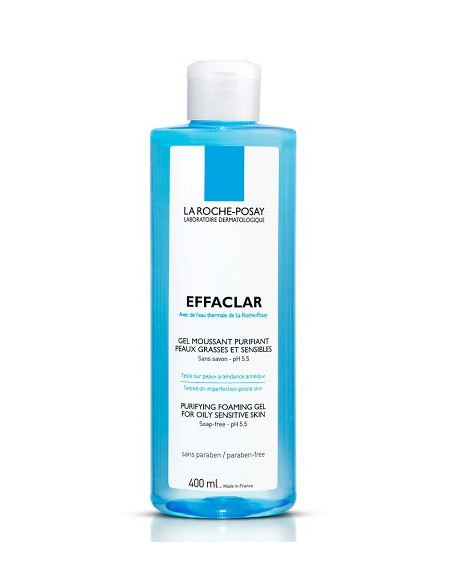 LA ROCHE-POSAY EFFACLAR GEL MOUSSE PURIFICANTE 400ML - Clubfarma