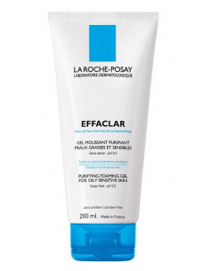 LA ROCHE-POSAY EFFACLAR GEL MOUSSE PURIFICANTE PELLE GRASSA 200ML - Clubfarma