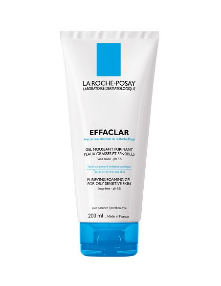 LA ROCHE-POSAY EFFACLAR GEL MOUSSE PURIFICANTE PELLE GRASSA 200ML - Clubfarma