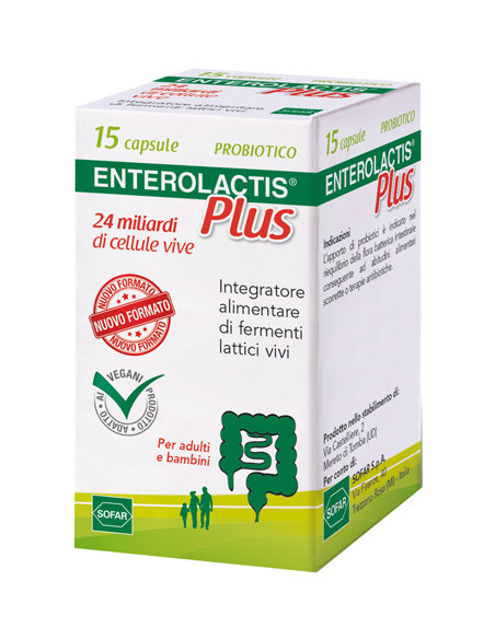 ENTEROLACTIS PLUS 15CPS