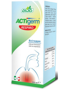 Actigerm respiro sciroppo250ml