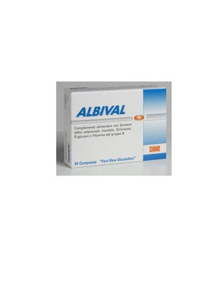 ALBIVAL PROBIOTICO 24CPR