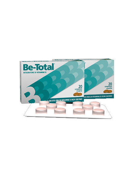 BE-TOTAL INTEGRATRORE ENERGETICO 20 COMPRESSE RIVESTITE - Clubfarma