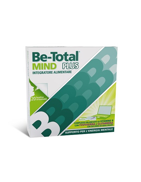 BETOTAL MIND PLUS INTEGRATORE ENERGETICO 20 BUSTINE - Clubfarma