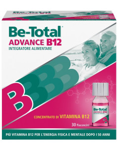 BE-TOTAL ADVANCE B12 INTEGRATORE ENERGETICO 30 FLACONI - Clubfarma