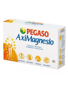 PEGASO AXIMAGNESIO INTEGRATORE MAGNESIO VITAMINA B 40 COMPRESSE - Clubfarma