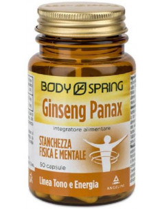 BODY SPRING GINSENG STANCHEZZA FISICA E MENTALE 50 CAPSULE - Clubfarma