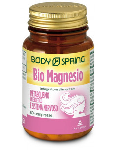 BODY SPRING BIO MAGNESIO 60 COMPRESSE - Clubfarma