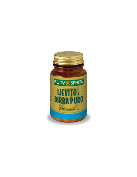 BODY SPRING LIEVITO DI BIRRA 250 COMPRESSE - Clubfarma