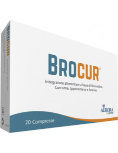 BROCUR INTEGRATORE ALIMENTARE 20 COMPRESSE - Clubfarma