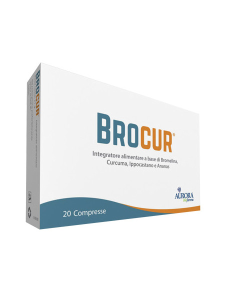 BROCUR INTEGRATORE ALIMENTARE 20 COMPRESSE - Clubfarma