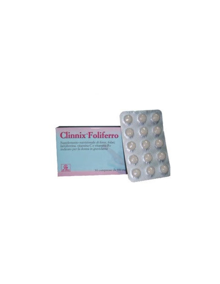 CLINNIX FOLIFERRO 30CPR