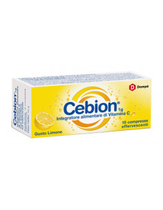 Cebion vitamina C gusto limone 10 compresse effervescenti