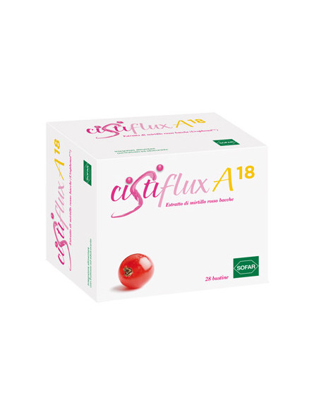 CISTIFLUX A18 INTEGRATORE VIE URINARIE 28 BUSTINE - Clubfarma